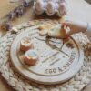 Personalised Children's Round Fairy Egg Board