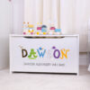 personalised toy box animal alphabet children's storage box