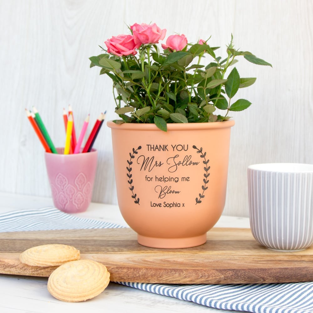 Teacher Indoor Ceramic Plant Pot The Laser Boutique Teacher Indoor Ceramic Plant Pot
