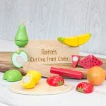 Personalised Cuting Fruit Play Crate Set