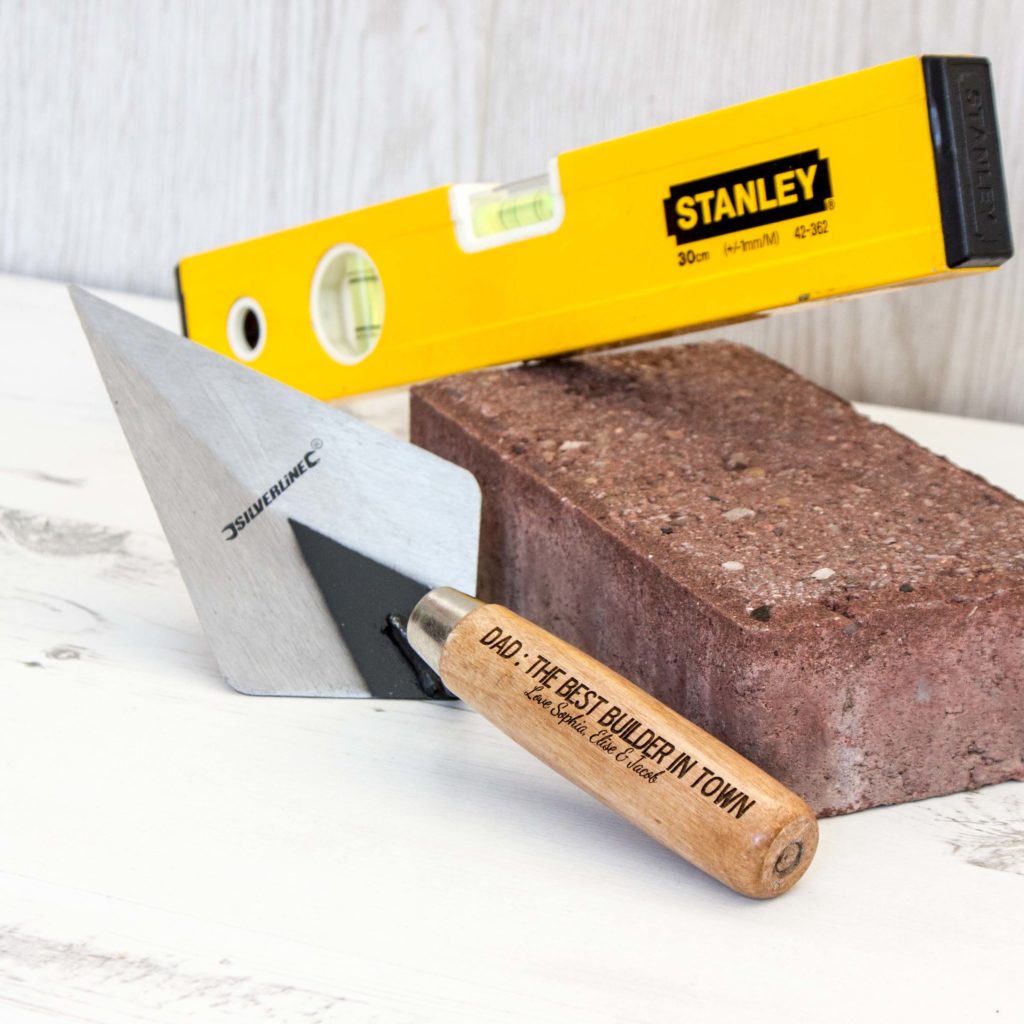 Personalised Builders Trowel The Laser Boutique