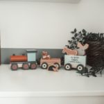 Personalised Kids Concept Animal Wooden Train