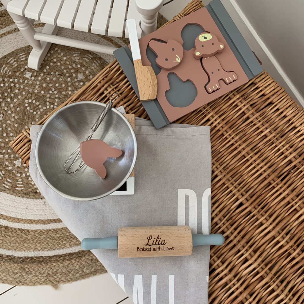 Personalised Kids Concept Children's Baking Set The Laser Boutique