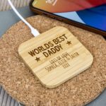 Personalised Wireless Charger Star