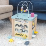 Personalised Activity Cube - Sustainable Wooden Toy