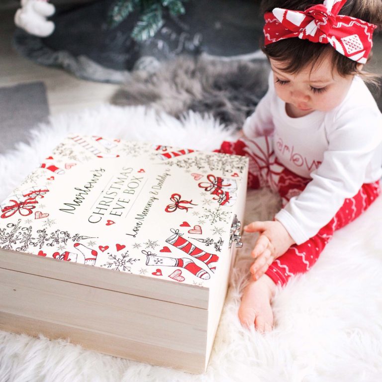 Personalised Christmas Eve Box - Adult Christmas Design | The Laser Boutique