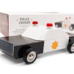 Candylab - Police Cruiser wooden toy car
