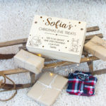 Personalised Christmas Eve Box - Christmas Engraved Figures Large Crate - EARLY BIRD OFFER