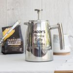 Personalised Stainless Steel Coffee Cafetiere & French Press