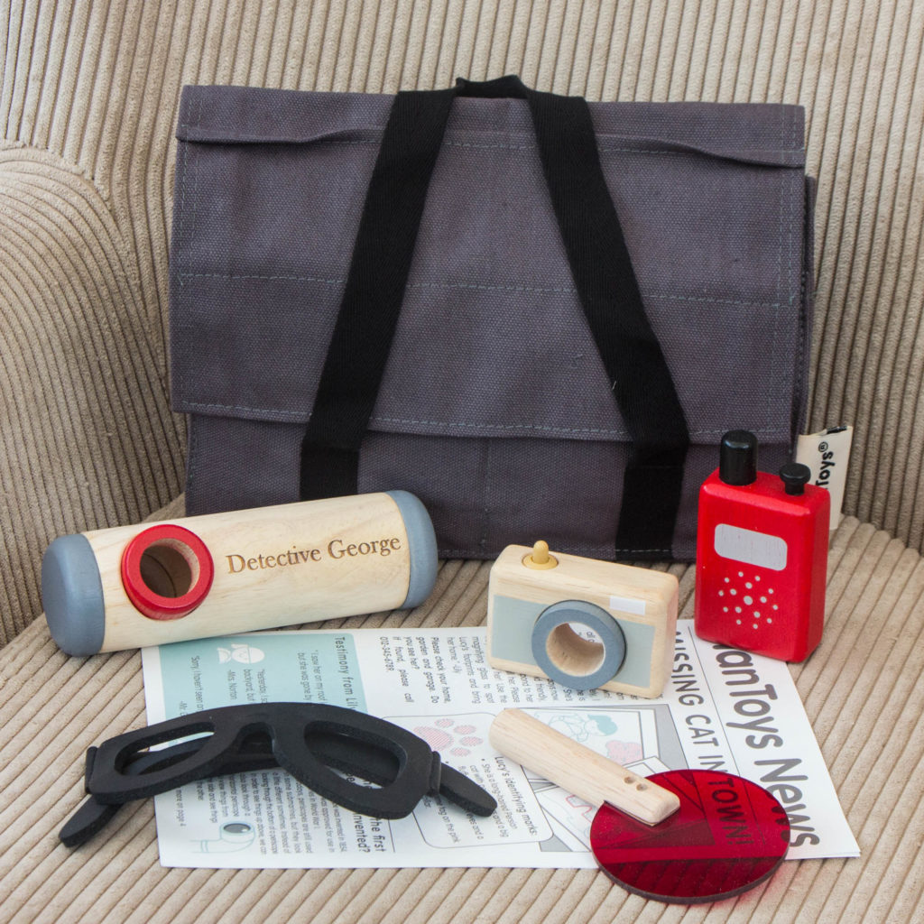 Personalised Plan Toys Detective Set The Laser Boutique