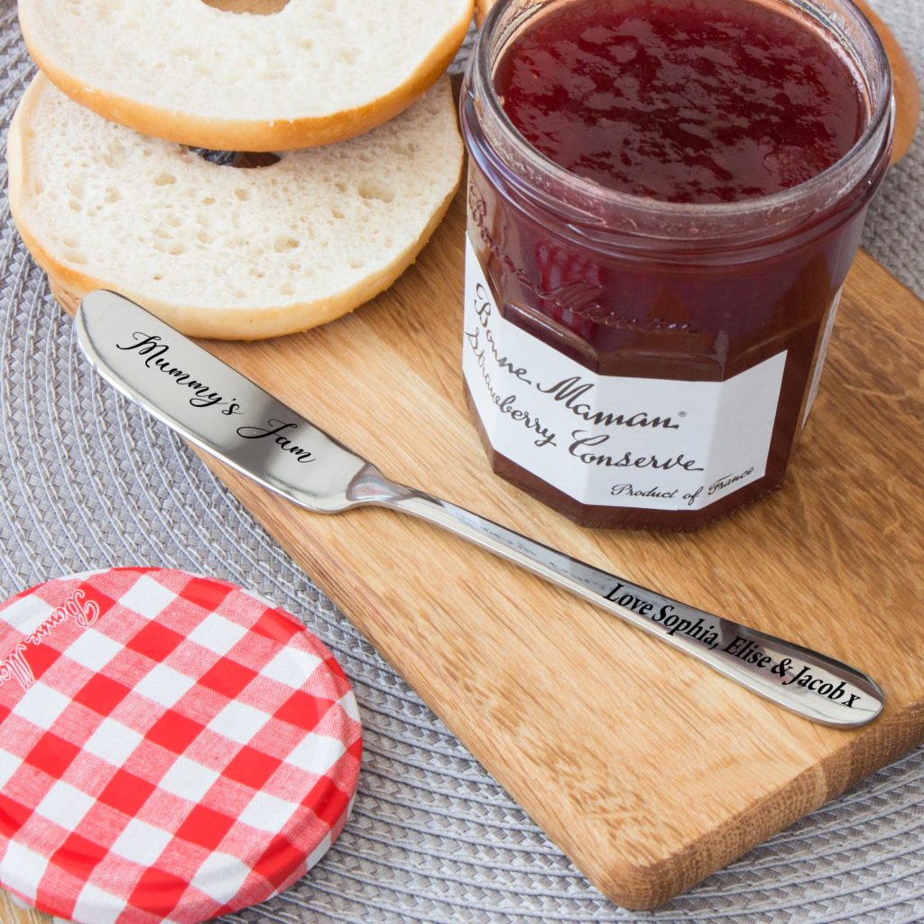 Personalised Jam / Marmalade Spreader The Laser Boutique