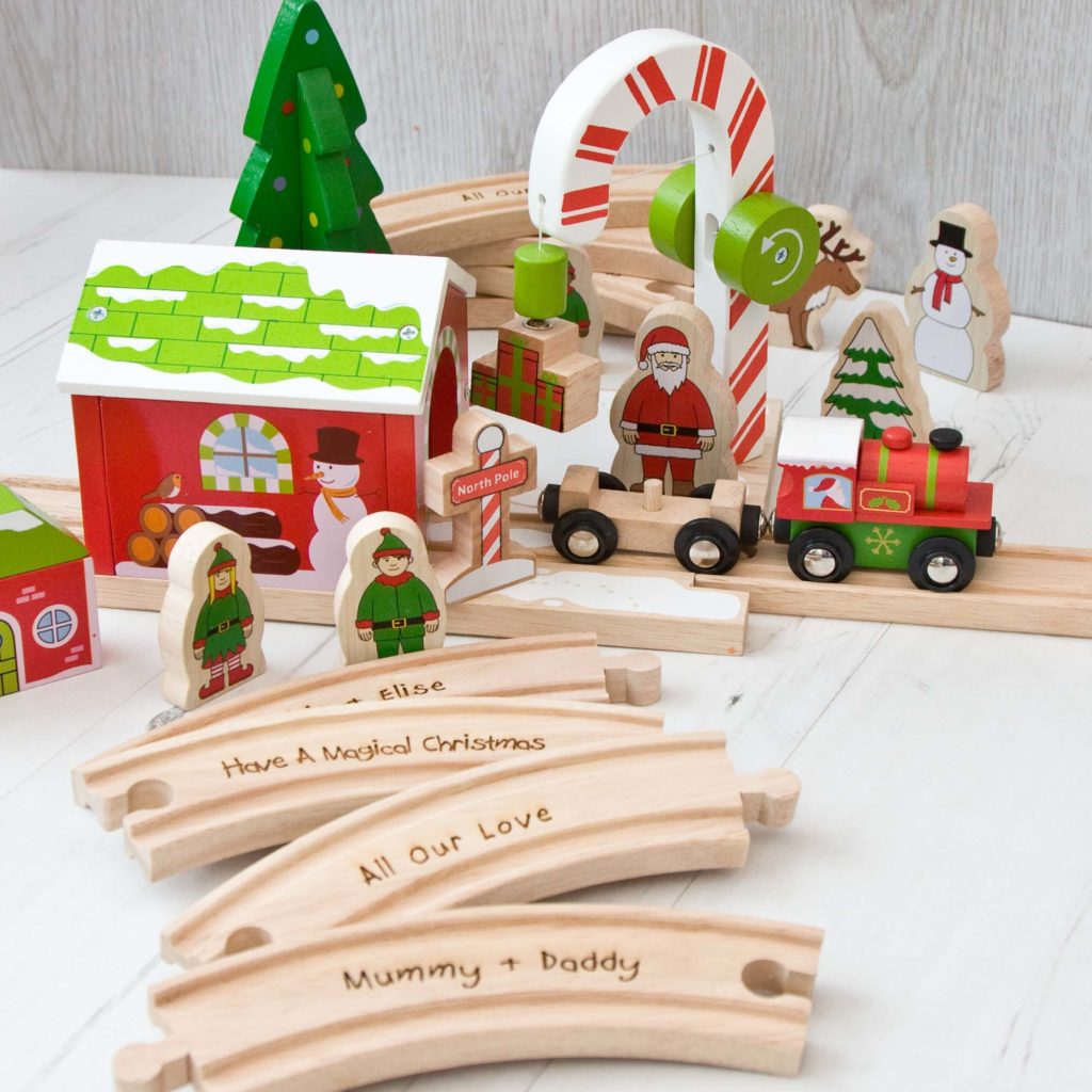 Morphy richards 46812 4 piece gadget set Personalised Winter Wonderland Wooden Train Set | The Laser Boutique