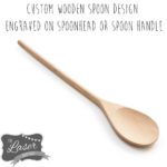 Personalised Custom & Bespoke Wooden Spoon
