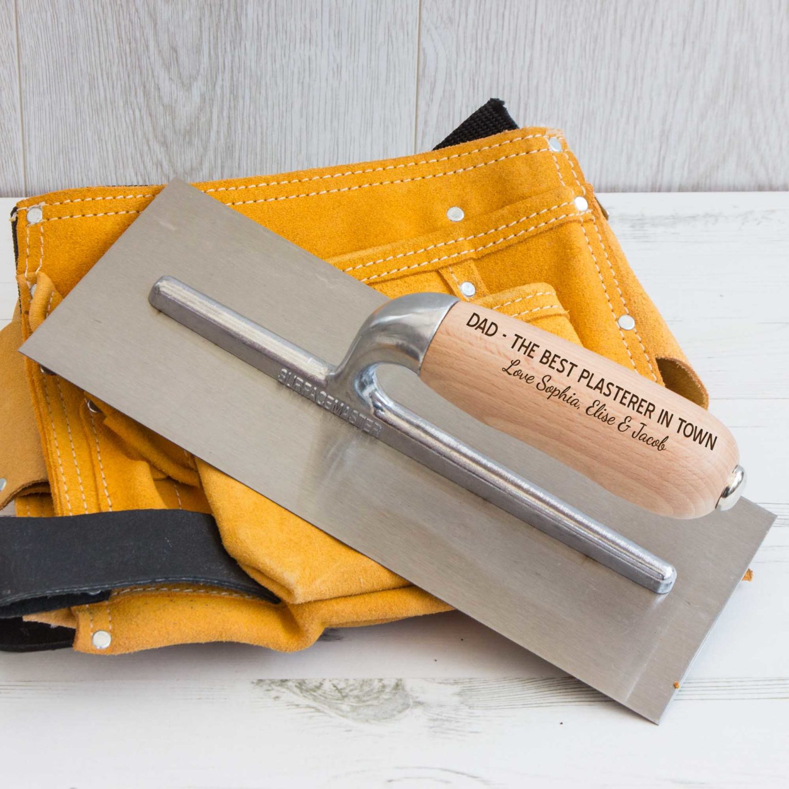 Personalised Plasterer Finishing & Skimming Trowel The Laser Boutique