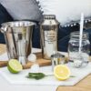 Personalised Stainless Steel Cocktail Making Set