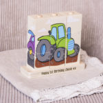 Personalised Transport Stacking Puzzle Toy