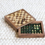 Personalised Adult Miniature Chess Set