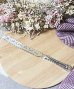 silver plated wedding knife 1