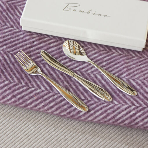 silver plated baby cutlery 1