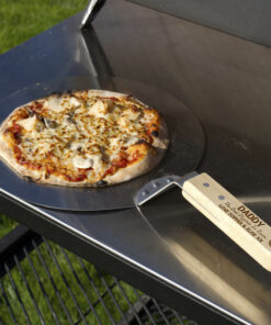 personalised stainless steel 12" pizza paddle