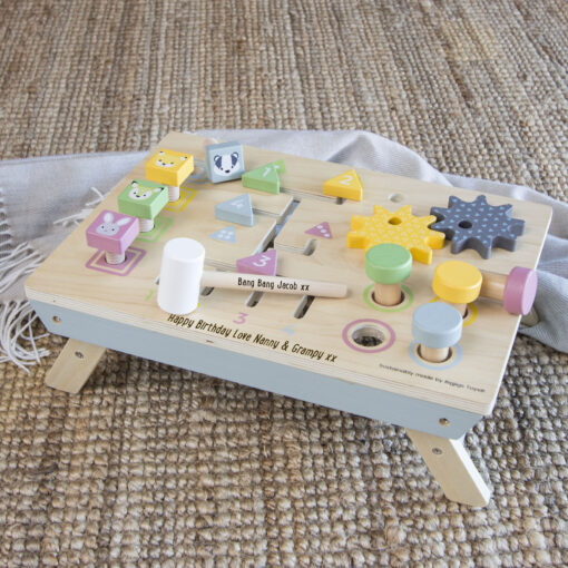 Personalised Sustainable Tabletop Activity Bench