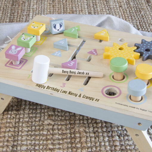 Personalised Sustainable Tabletop Activity Bench - Image 3