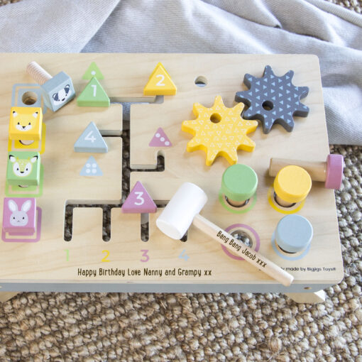 Personalised Sustainable Tabletop Activity Bench - Image 4