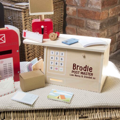 Personalised Post Office Wooden Toy - Image 4