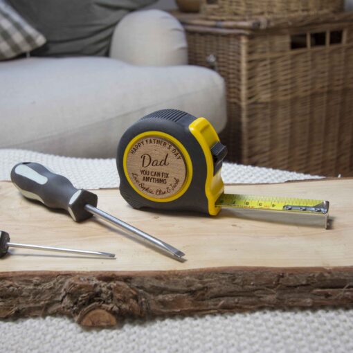 Personalised Stanley Tape Measure NEW 2025 ROUND DESIGN
