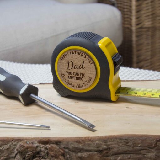 Personalised Stanley Tape Measure NEW 2025 ROUND DESIGN - Image 2