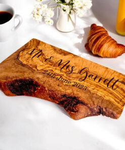 Personalised Wedding & Anniversary Olive Board
