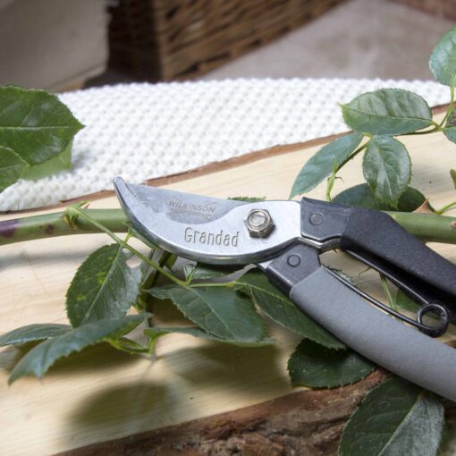 Personalised Wilkinson Sword Secateurs / Pruners - Image 2