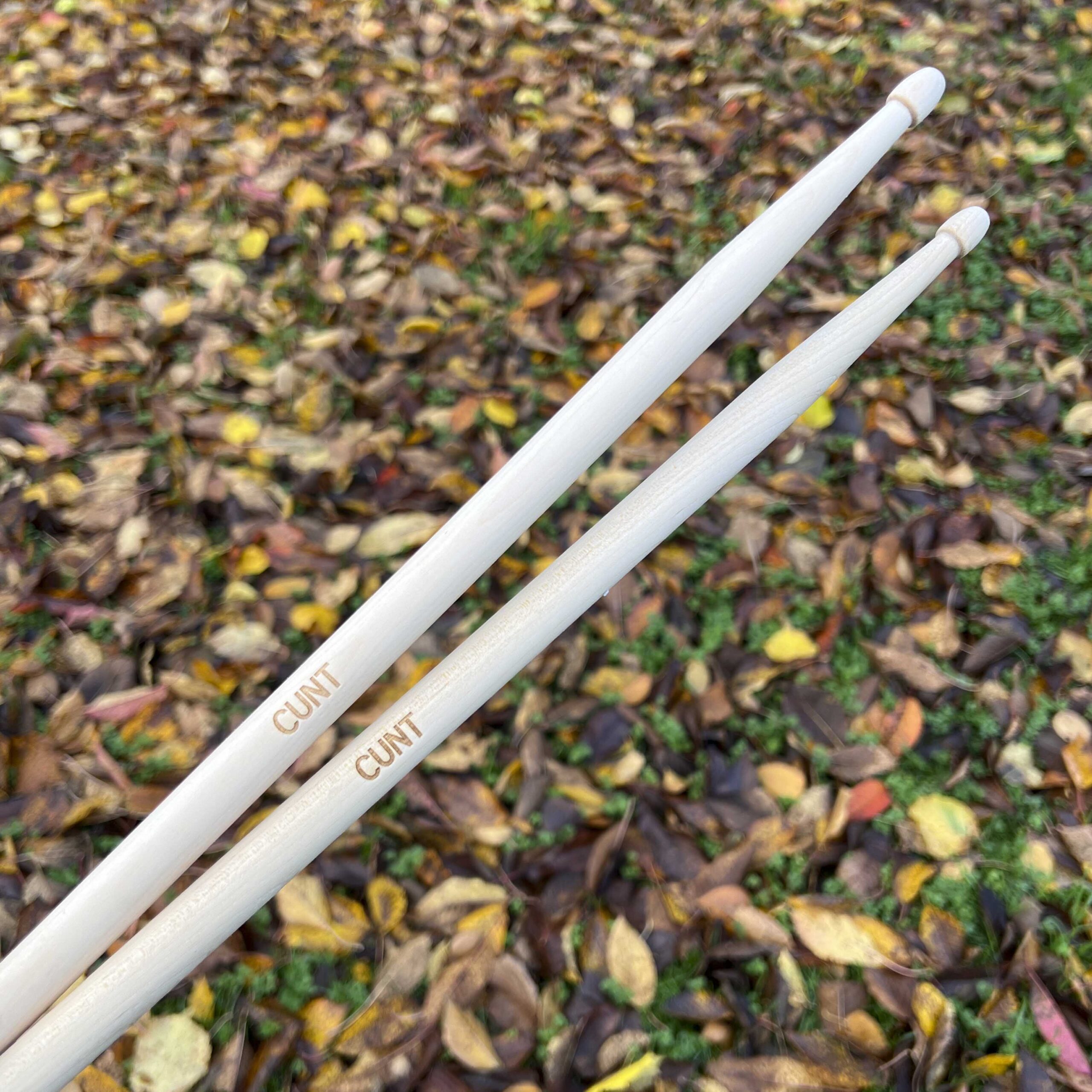 Personalised Adult Humour Drum Stick Set