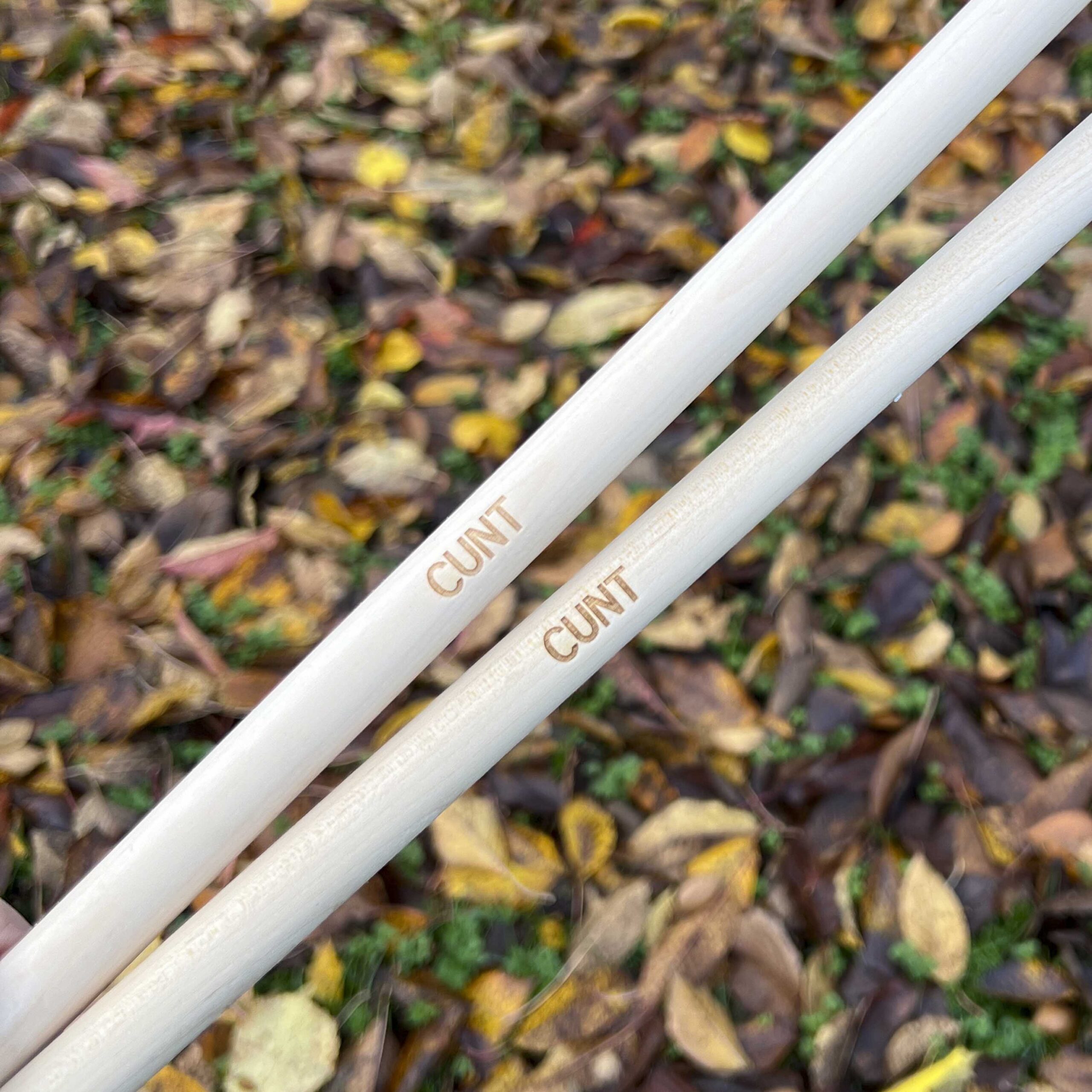 Personalised Adult Humour Drum Stick Set - Image 2