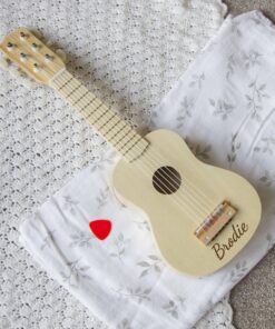 Personalised Natural Children's Guitar