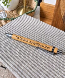 Personalised Wooden Pen - Any Wording