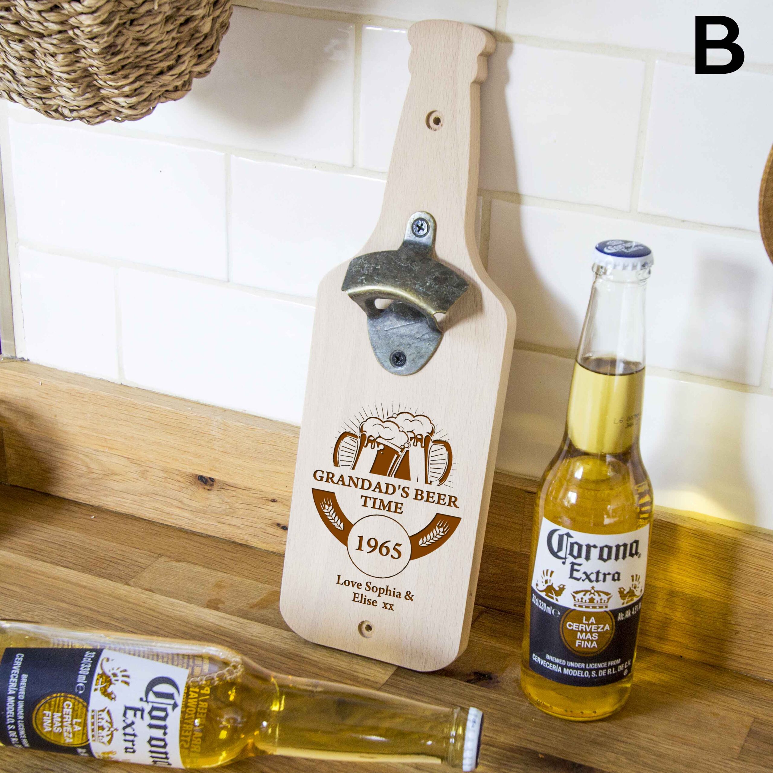 Personalised Bottle Shape Bottle Opener - Image 2