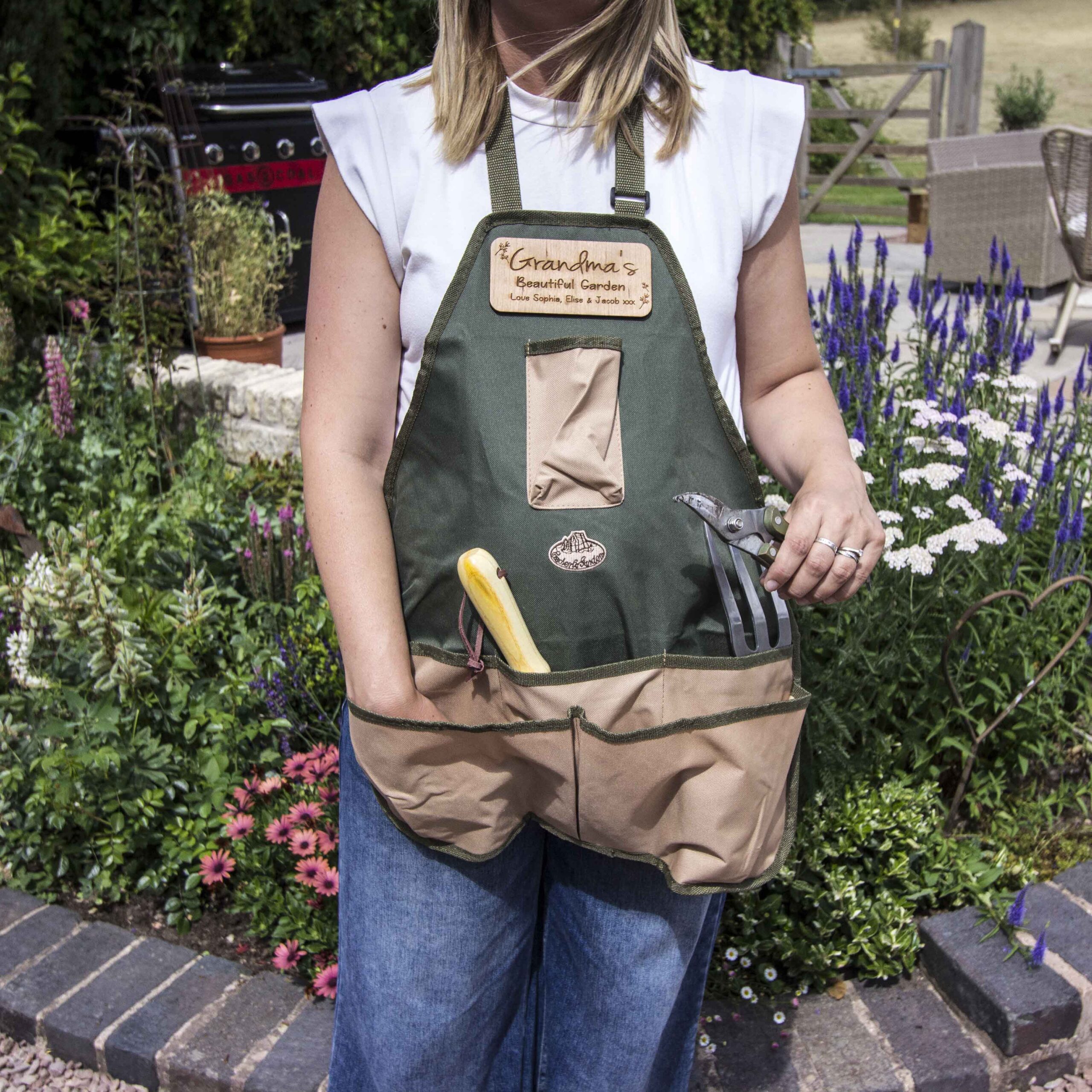 Personalised Garden Tool Apron - Image 2
