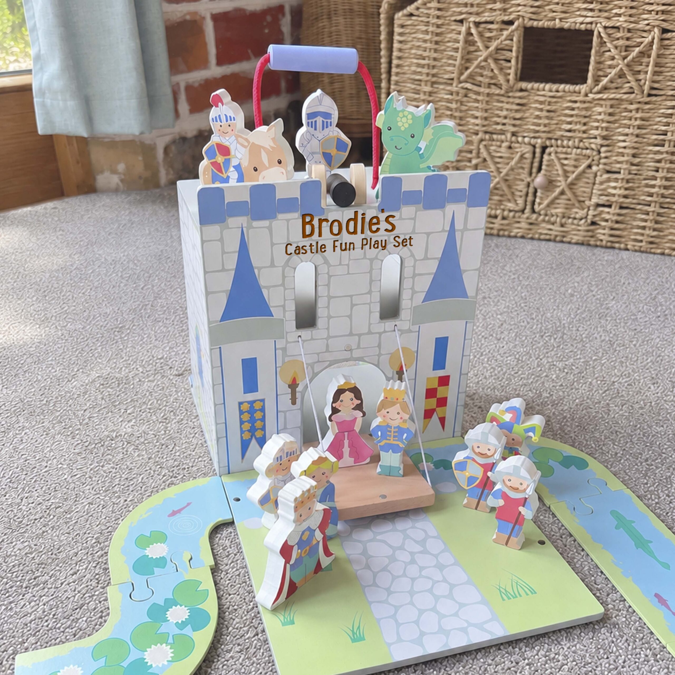 Personalised Orange Tree Castle Play Set - Image 2