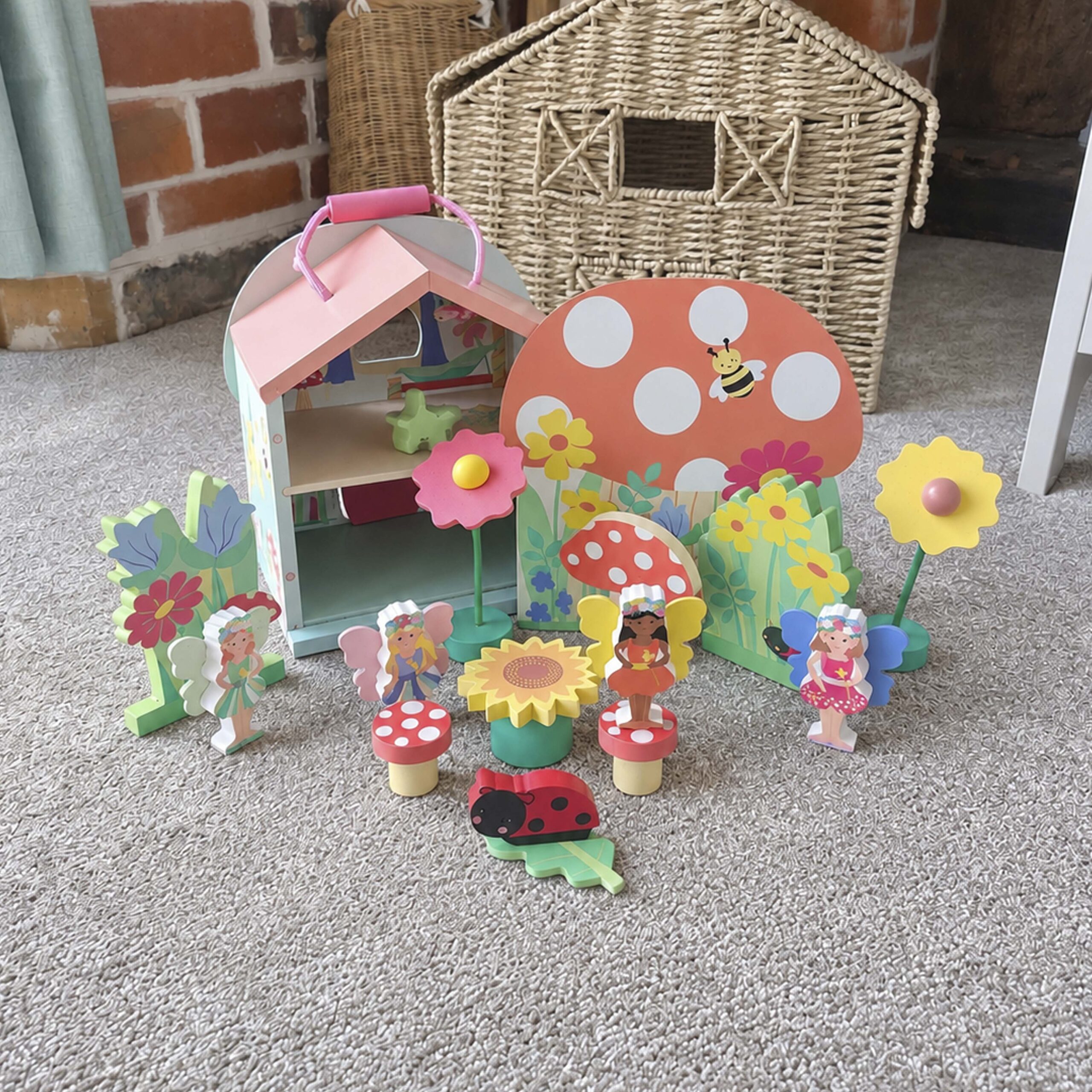 Personalised Orange Tree Fairy House Play Set - Image 5