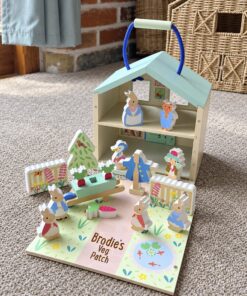 Personalised Orange Tree Peter Rabbit Play Set
