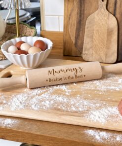Personalised Wooden Rolling Pin