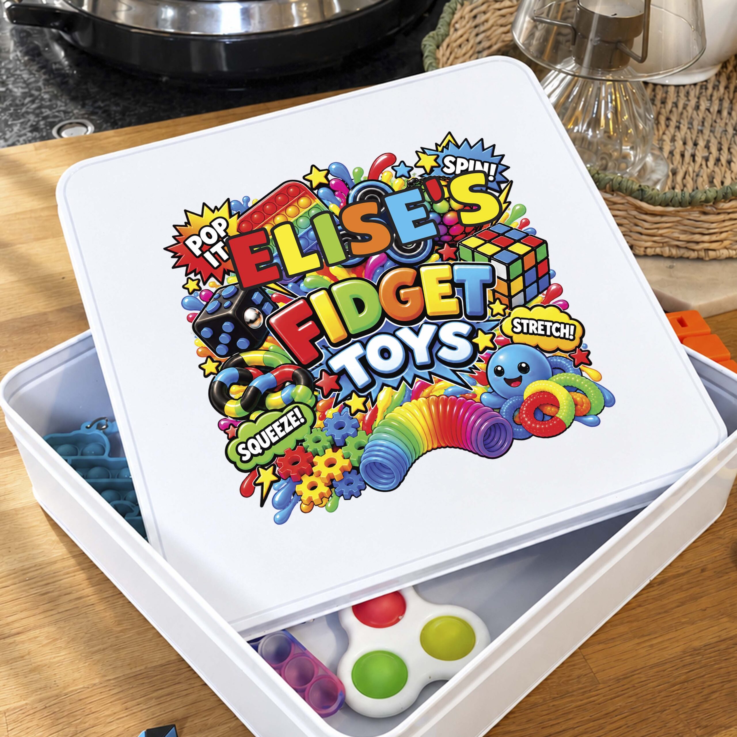 Personalised Fidget Tin - Image 2